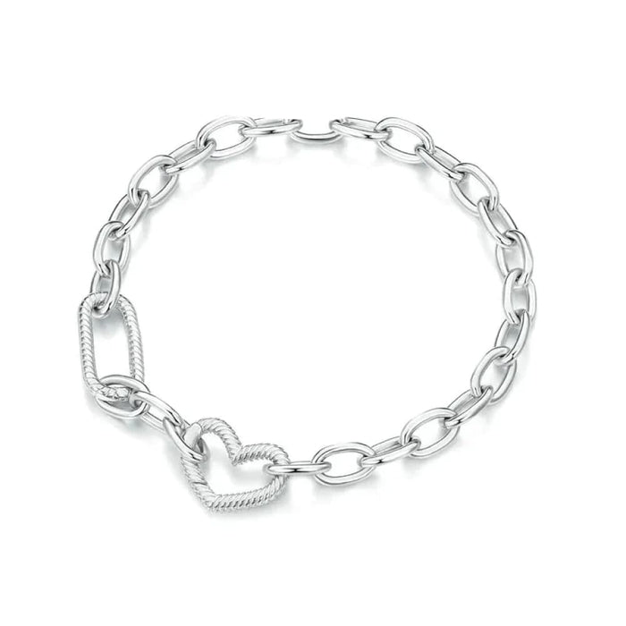 Womens Charm Bracelets , 925 Sterling Silver Bracelets Diy Pendent Charm Cuff Bracelets