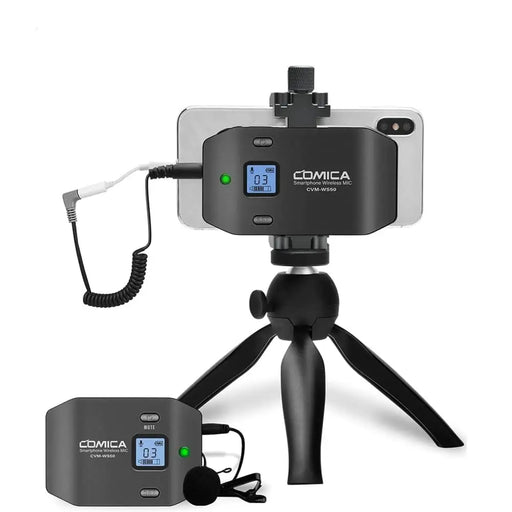 Cvm-ws50c Professional Uhf 6 Channel With Mini Tripod For