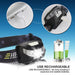 Zk20 Rechargeable Body Motion Sensor 4000lm Led Headlight