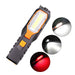 Zk20 Usb Rechargeable Flexible Magnetic Cob Led Flashlight