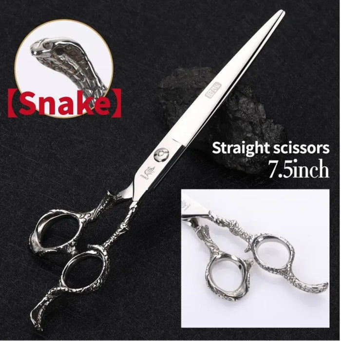 Zodiac 7.5 Inch Dog Pet Thinning Scissors Grooming Shears