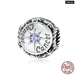 Zodiac Star Sign 925 Sterling Silver Charm Beads Fit