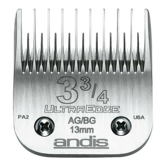 Shaving Razor Blades Andis 3 3/4 Steel Carbon 13 Mm