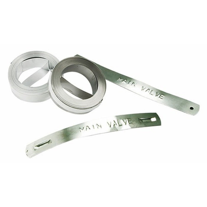 Laminated Tape For Labelling Machines By Dymo 31000 Rhino 12 Mm Aluminium 10 Units