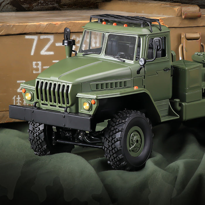 1/16 6wd Military Truck Rc Car with Trailer