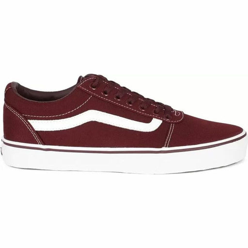 Mens Casual Trainers By Vans Vkw6ljg Dark Red