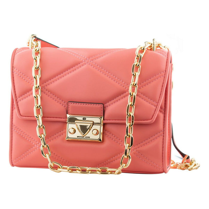 Womens Handbag By Michael Kors Serena Pink 22 x 17 x 8 cm