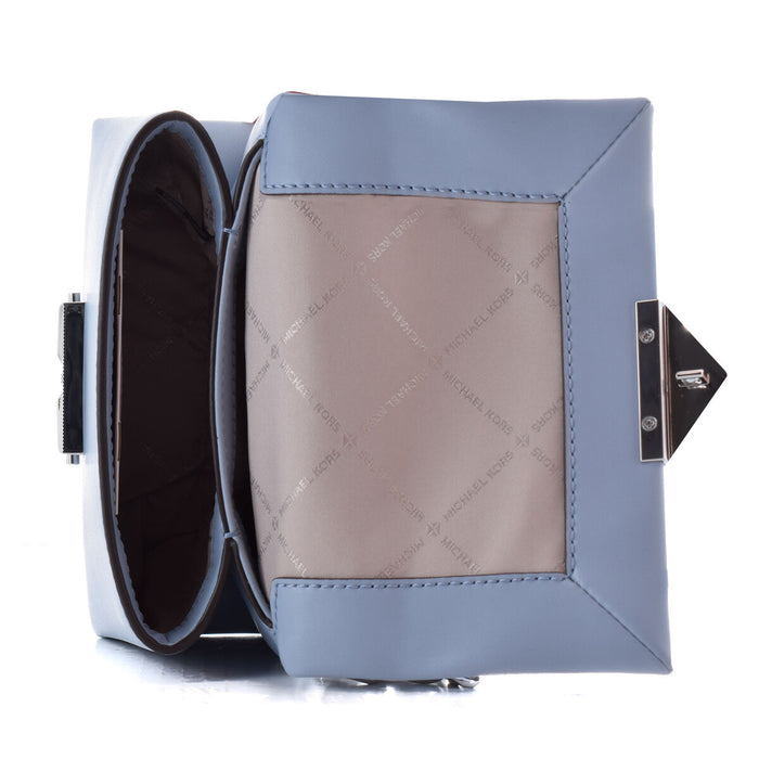 Womens Handbag By Michael Kors Cece Blue 17 x 11 x 7 cm