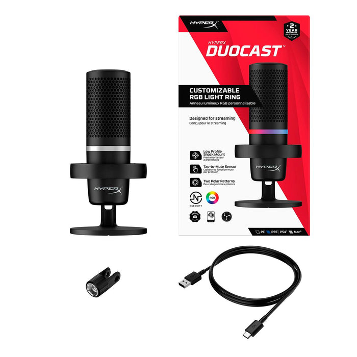 Microphone By Hyperx Duocast