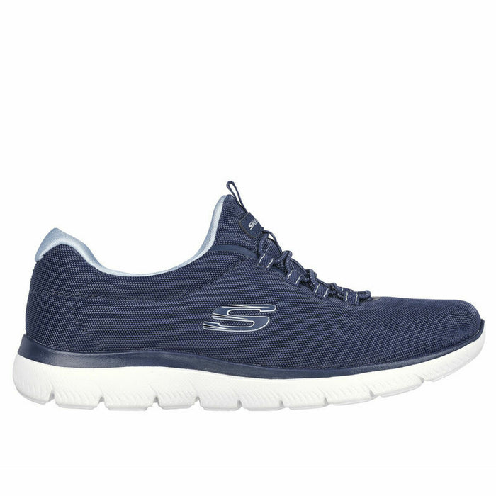 Sports Trainers For Womens By Skechers 150111Nvlb Blue