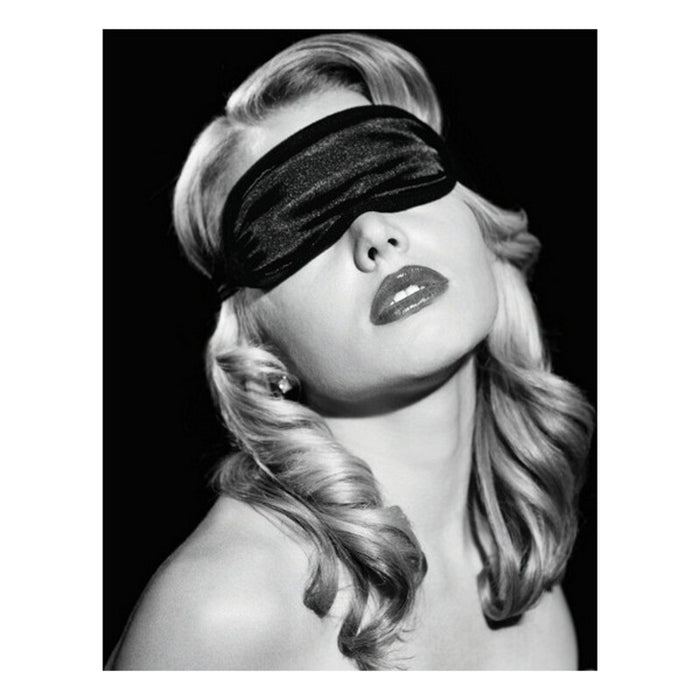 Satin Blindfold Black By Sportsheets Ss10001