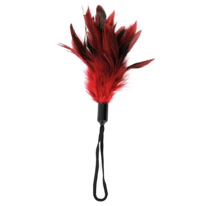 Pleasure Feather Red By Sportsheets Ss26103 Blackred