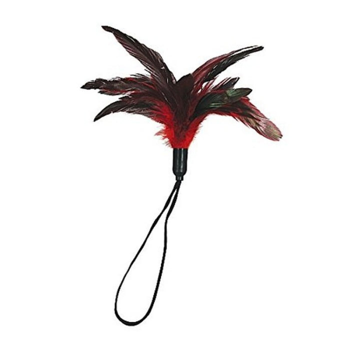 Pleasure Feather Red By Sportsheets Ss26103 Blackred