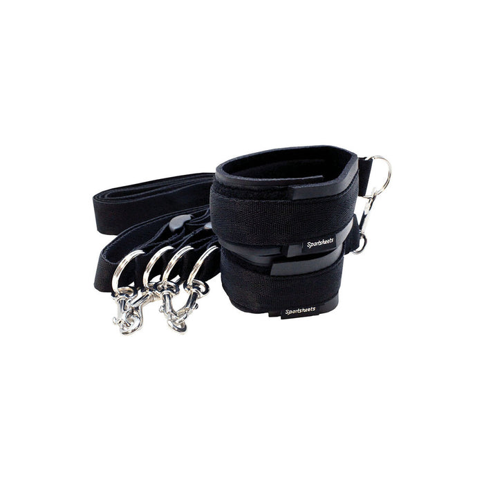 Cuffs By Sportsheets Bdsm Neoprene With Belt