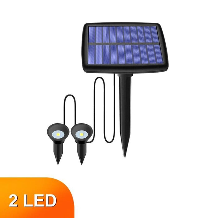 1-to-10 Led Solar Outdoor Lamp Ipx4 Waterproof Light Garden