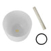 10 Inch Crystal Singing Bowl g Note With Mallet & Rubber