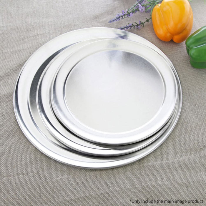 10-inch Round Aluminum Steel Pizza Tray Home Oven Baking