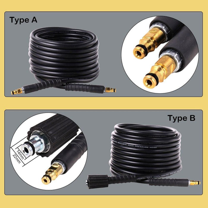 10 Meters High Pressure Washer Water Cleaning Hose For