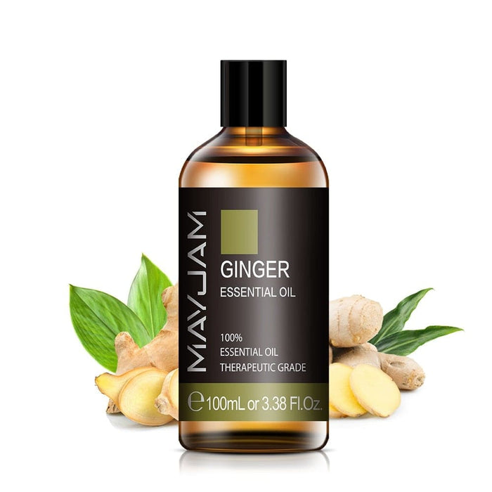 100ml Pure Natural Essential Oils Ginger Camphor Pine