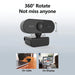 1080p Full Hd Web Camera With Microphone