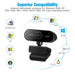 1080p Full Hd Web Camera With Microphone