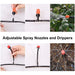 10m 25m 30m Garden 4 7mm Dripper Spray Nozzles Watering Kits