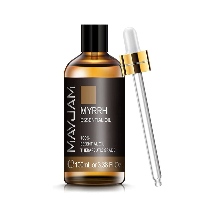 10ml 30ml 100ml With Dropper Myrrh Pure Natural Essential