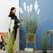 110cm Artificial Indoor Potted Reed Bulrush Grass Tree Fake