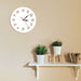 12 Tooth Modern Clinic Wall Clock Hygienist Silent Watch