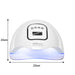 Vibe Geeks 120w Led Uv Nail Gel Dryer Curing Lamp- Usb