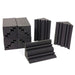 12 24pcs 12x12x24cm Acoustic Soundproof Foam Panel