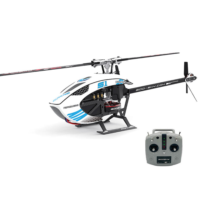 6ch 3d Aerobatic Dual Brushless Rc Helicopter with Flight Control System