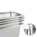 12x Gastronorm Gn Pan Full Size 1 2 15cm Deep Stainless