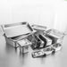 12x Gastronorm Gn Pan Full Size 1 2 15cm Deep Stainless