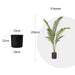 150cm Artificial Green Rogue Hares Foot Fern Tree Fake