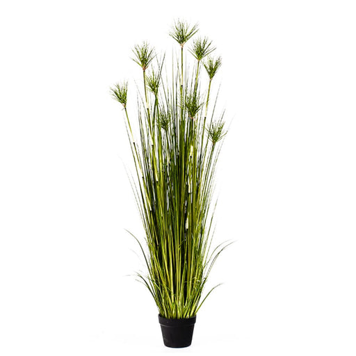 150cm Green Artificial Indoor Potted Papyrus Plant Tree Fake