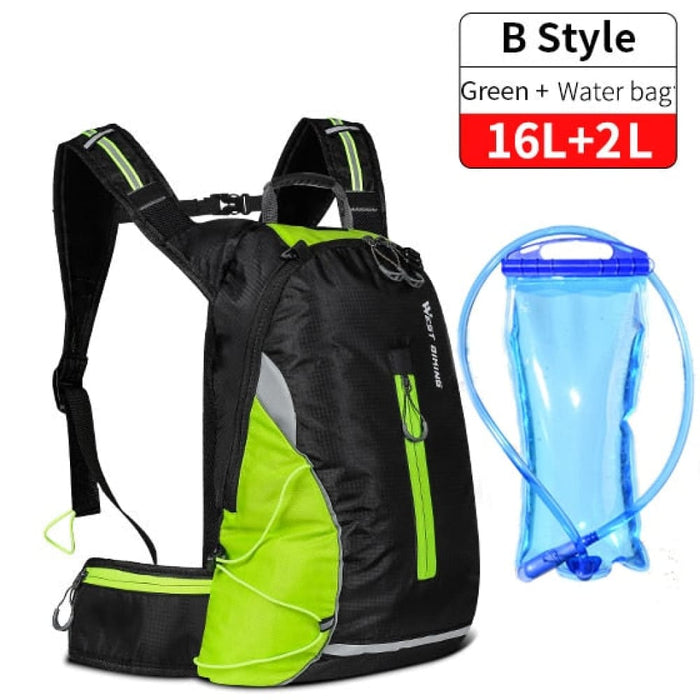 16l Sport Cycling Backpack Waterproof Ultralight Bicycle