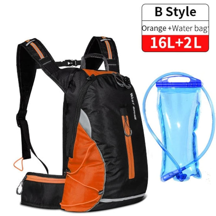 16l Sport Cycling Backpack Waterproof Ultralight Bicycle