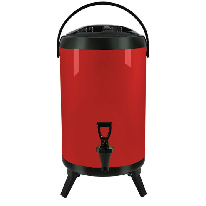 16l Stainless Steel Insulated Milk Tea Barrel Hot and Cold 
