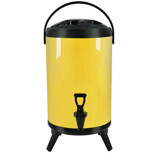 16l Stainless Steel Insulated Milk Tea Barrel Hot And Cold