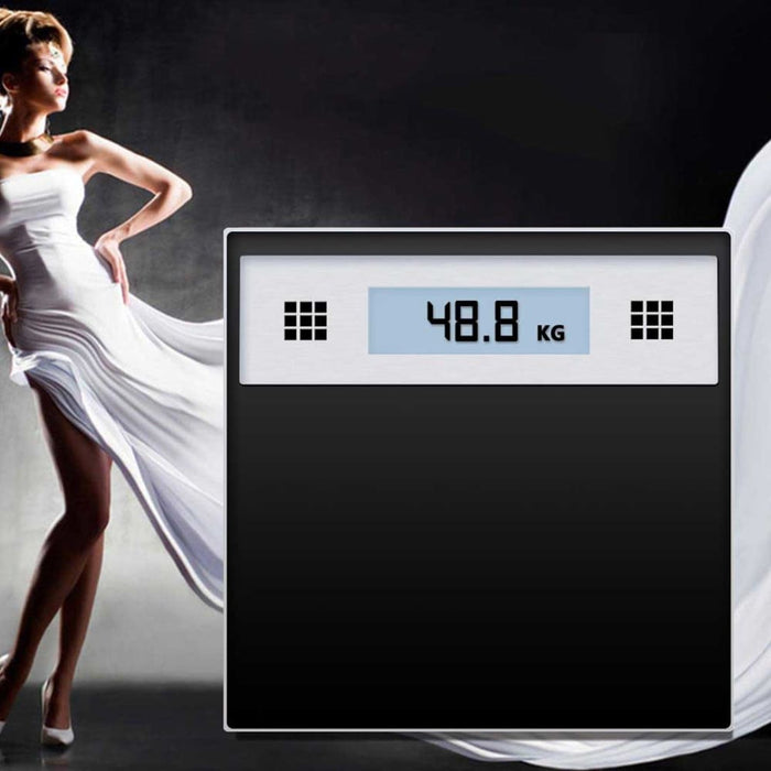 180kg Electronic Talking Scale Weight Fitness Glass Bathroom