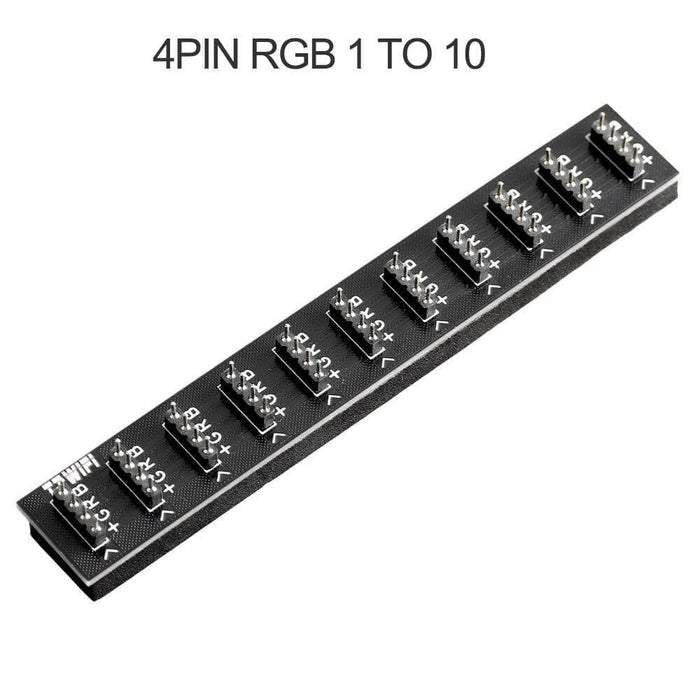 1pcs 4pin 5pin 1 To 2 3 Splitter Connector Rgb Rgbw Led