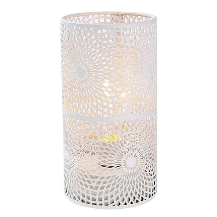 2 Pack Modern Nordic Cylinder Night Light Candle Holder for Bedroom