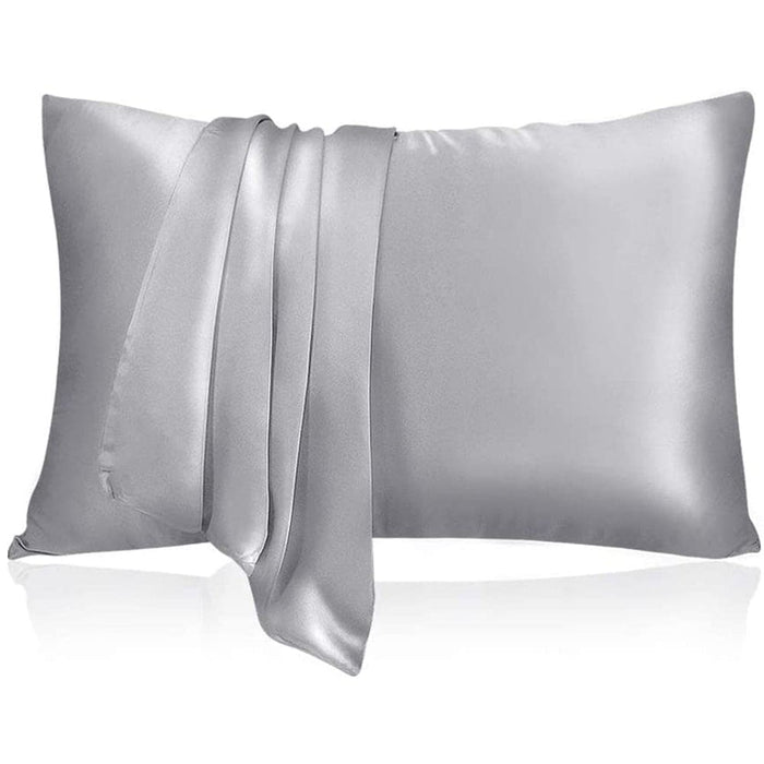 2 Pcs Mulberry Silk Pillow Cases In Various Colors