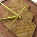 B-2 Spirit Stealth Bomber Wooden Wall Clock