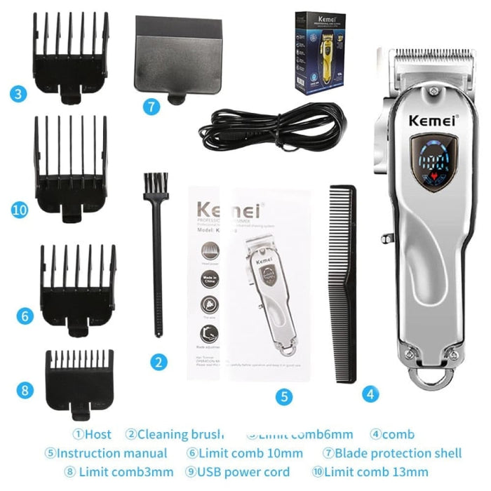 2010 All-metal Barber Professional Hair Clipper Usb