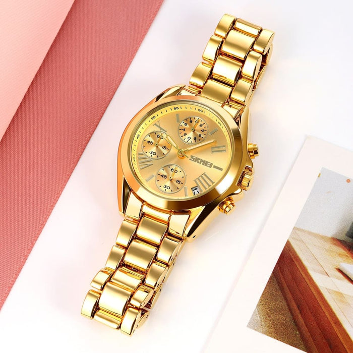 2022 New Fashion Women Watches Luxury Ladies Creative Steel