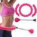 Vibe Geeks 24 Knots Fitness Smart Hula Hoop Detachable