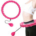 Vibe Geeks 24 Knots Fitness Smart Hula Hoop Detachable