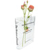 Vibe Geeks Clear Book Vase Artistic And Cultural Decor